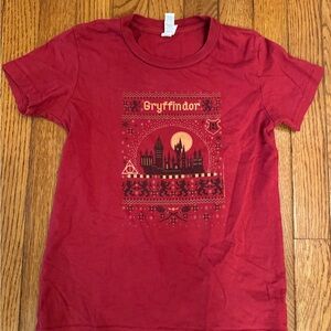 Bella Canvas Red Gryffindor Kids T-Shirt